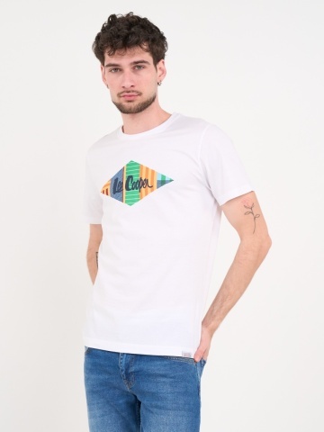 Lee Cooper - Tricou barbat cu imprimeu logo multicolor - Img 6