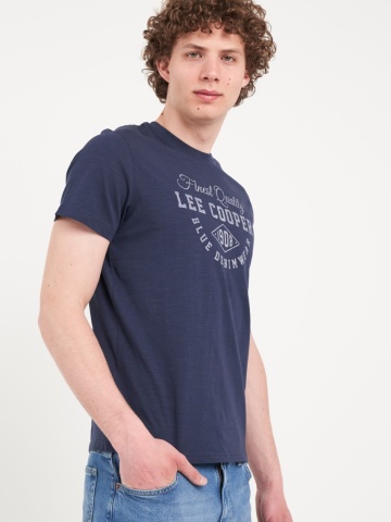 Lee Cooper - Tricou barbat cu imprimeu logo - Img 4