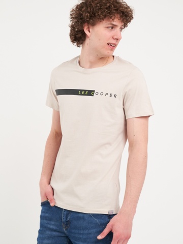 Lee Cooper - Tricou barbat cu imprimeu logo - Img 4