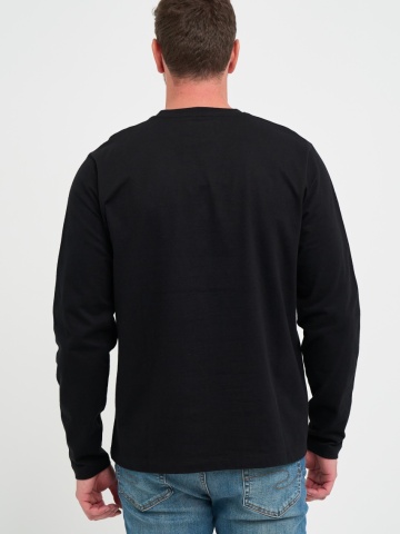 Lee Cooper - Tricou barbat cu maneca lunga cu logo - Img 4