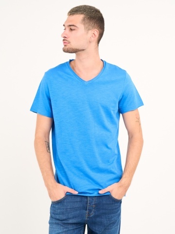 Lee Cooper - Tricou barbat cu maneca scurta de culoare uniforma