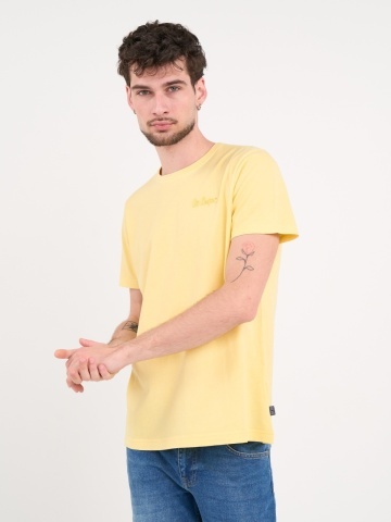 Lee Cooper - Tricou barbat cu maneca scurta de culoare uniforma - Img 4