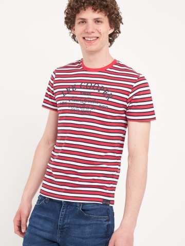 Lee Cooper - Tricou barbat cu model in dungi - Img 6