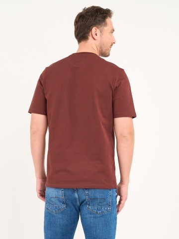 Lee Cooper - Tricou barbat de culoare uniforma cu detalii logo - Img 3