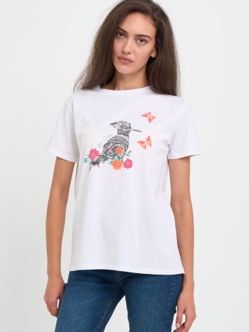 Lee Cooper - Tricou dama cu imprimeu grafic
