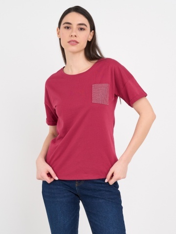 Lee Cooper - Tricou dama cu maneca scurta si detalii - Img 6