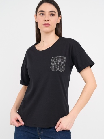Lee Cooper - Tricou dama cu maneca scurta si detalii - Img 4