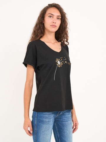 Lee Cooper - Tricou dama cu maneca scurta si imprimeu - Img 6