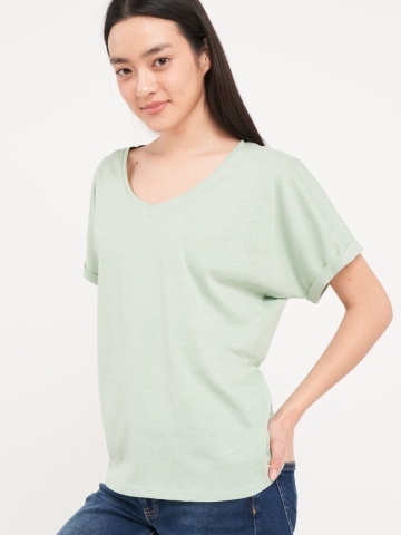 Lee Cooper - Tricou dama de culoare uniforma cu imprimeu grafic - Img 5