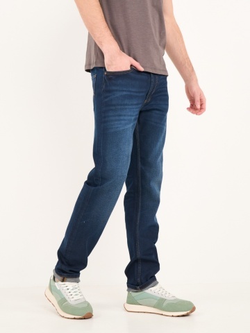 Timeout - Blugi barbat slim cu aspect decolorat - Img 5