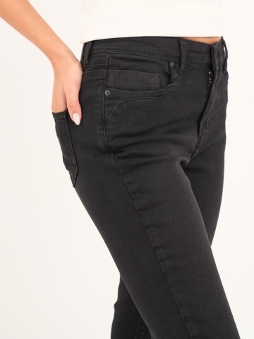 Timeout - Blugi dama skinny de culoare inchisa - Img 3