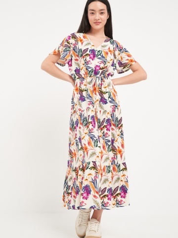 Timeout - Rochie dama cu imprimeu floral - Img 8