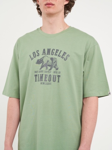 Timeout - Tricou barbat cu imprimeu logo - Img 4