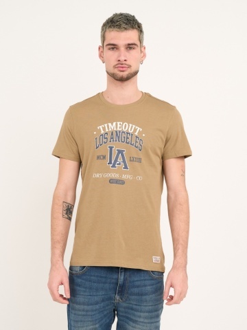 Timeout - Tricou barbat cu maneca scurta si detalii logo