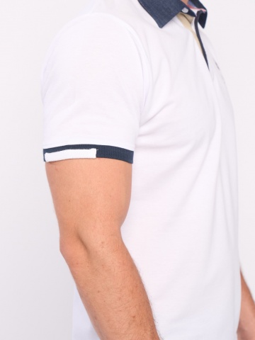 Timeout - Tricou barbat polo cu imprimeu logo - Img 3