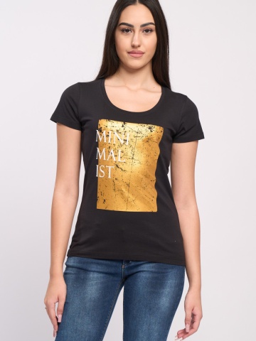 Timeout - Tricou cu maneca scurta dama cu imprimeu