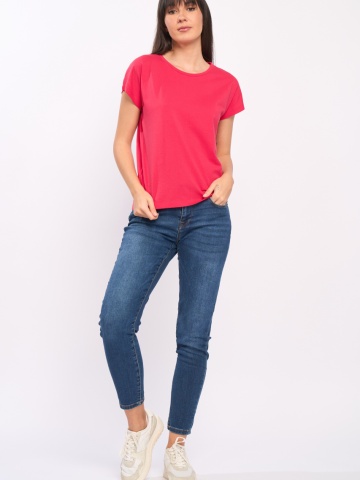 Timeout - Tricou dama maneca scurta de culoare uniforma - Img 6