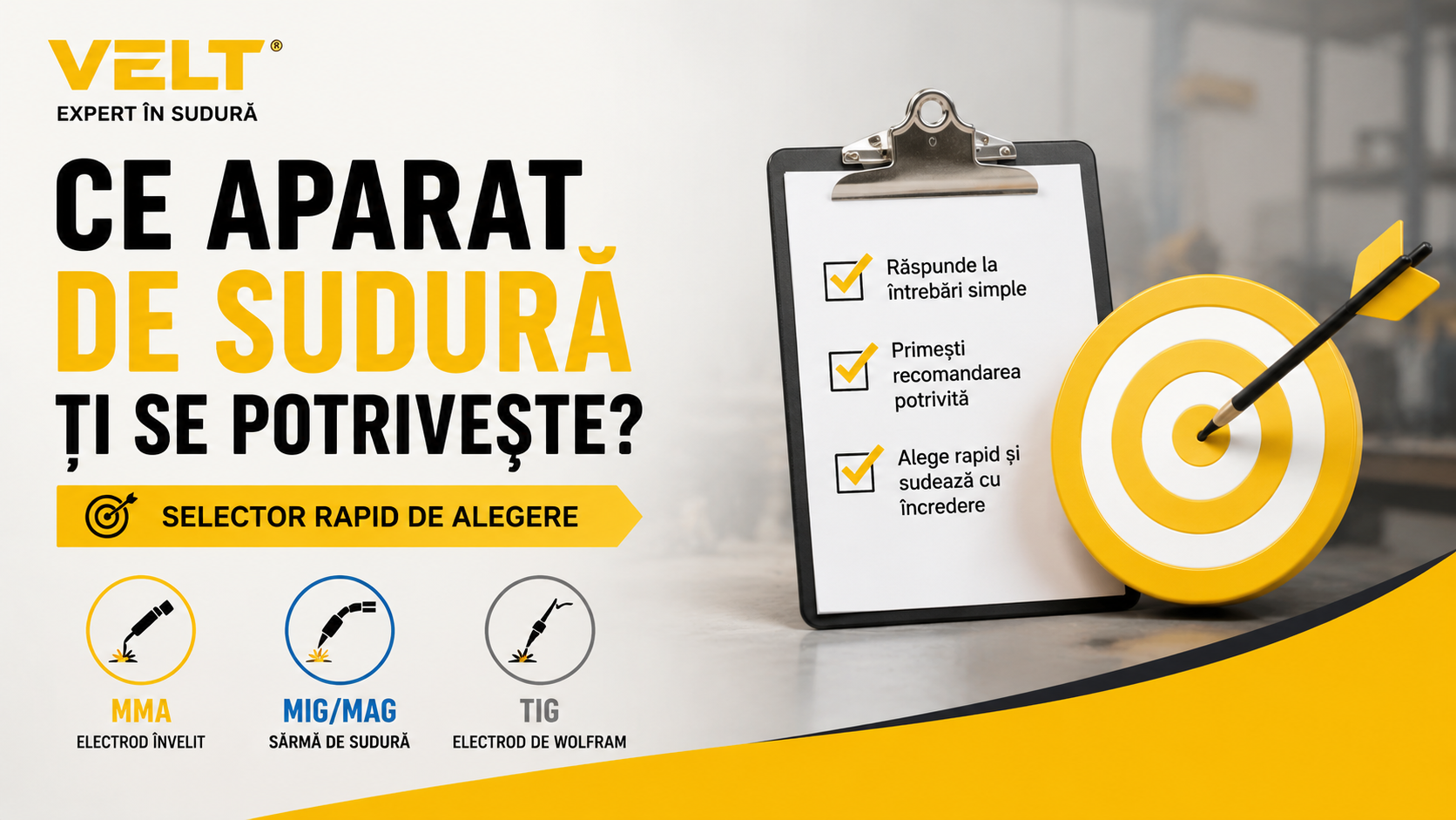 Ce aparat de sudură să aleg? Cum găsești cel mai bun model pentru tine