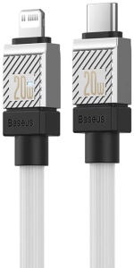 Baseus Cablu Cable USB-C to Lighting Baseus CoolPlay, 20W, 2M , Alb - Img 4