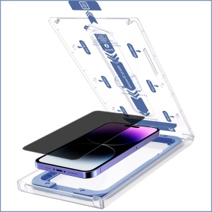 Kit 2 folii Iphone aplicator folie sticlă - Img 3