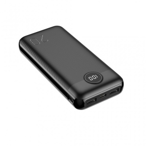 Power Bank Veger L20, 20000mAh, Display LED, Fast-Charge, Negru - Img 3