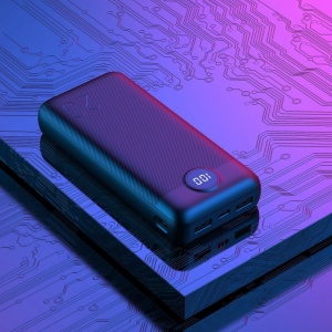 Power Bank Veger L20, 20000mAh, Display LED, Fast-Charge, Negru - Img 6