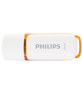 Memorie USB 2.0, capacitate 128 Gb, Philips Snow , Alb - Img 2