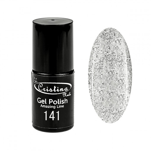 UV/LED Gel Polish Amazing 141 - Ojă Semipermanentă
