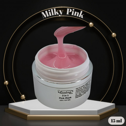 Gel UV 3 in 1 Pink Mask - 15 ml