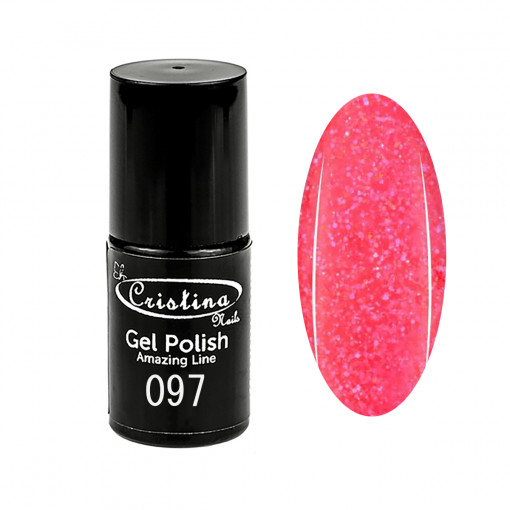 UV/LED Gel Polish Amazing 097 - Ojă Semipermanentă