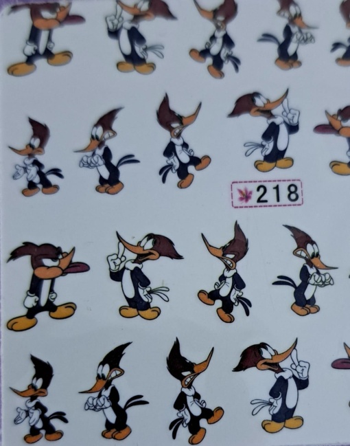 Abțibild pe baza de apa 218