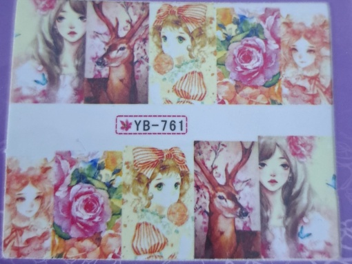 Abtibild pe baza de apa YB 761