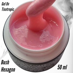 Gel UV Tixotropic - Blush Hexagon - 50 ml