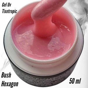 Gel UV Tixotropic - Blush Hexagon - 50 ml