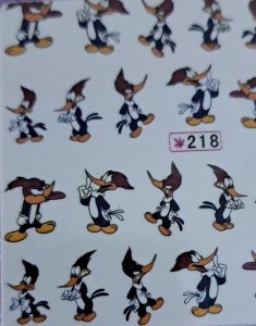 Abțibild pe baza de apa 218
