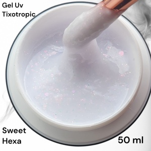Gel UV Tixotropic - Milky Effect Sweet Hexa - 15 ml