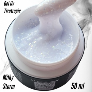 Gel UV Tixotropic - Milky Effect Storm - 50 ml