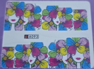 Tatuaje pe baza de apa A 093