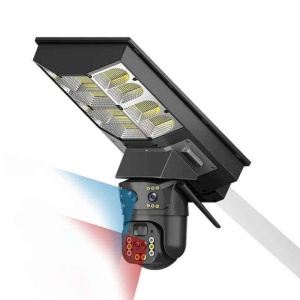 Lampă Solară cu Cameră de Supraveghere AI 4G V380 – 4MP, PTZ Inteligent, LED Puternic, Interfon Bidirecțional - Img 5