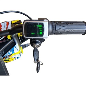 Tricicletă electrică drift copii, 150W, 36V, 20 km/h, Bluetooth, Graffiti - Img 6