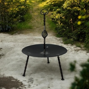 Disc Pentru Gratar 46cm + TREPIED - Img 3