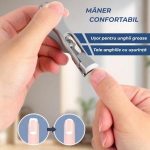 Unghieră Portabilă din Oțel Inoxidabil – Tăiere Precisă, Design Compact, Ideală pentru Călătorii - Img 5