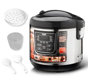 Oală Multifuncțională 6L, 900W, 12 programe - Prăjire, Tocăniță, Abur, Fierbere - Control Digital, Vas Ceramic - Img 2