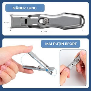 Unghieră Portabilă din Oțel Inoxidabil – Tăiere Precisă, Design Compact, Ideală pentru Călătorii - Img 7