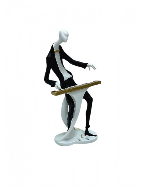 Statueta Muzicant Alb Orga