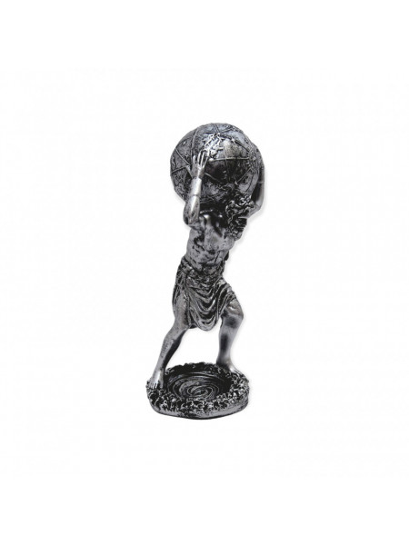 Statueta Atlas Argintiu