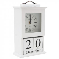 Cadran Ceas In Vitrina Cu Calendar Cuburi