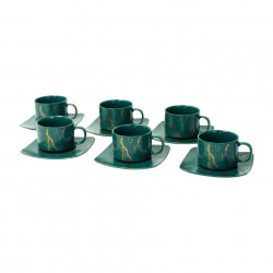Set 6 Cani Cu Farfurioare Patrate Culoare Verde
