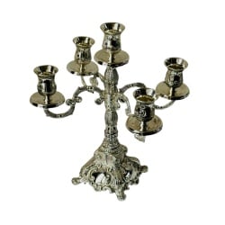 Sfesnic Argintat Luxury Cu 5 Brate H 35 cm - Img 1