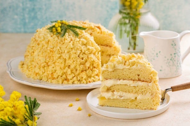 Tort Mimosa cu Ananas: Rețeta lui Riccardo Magni